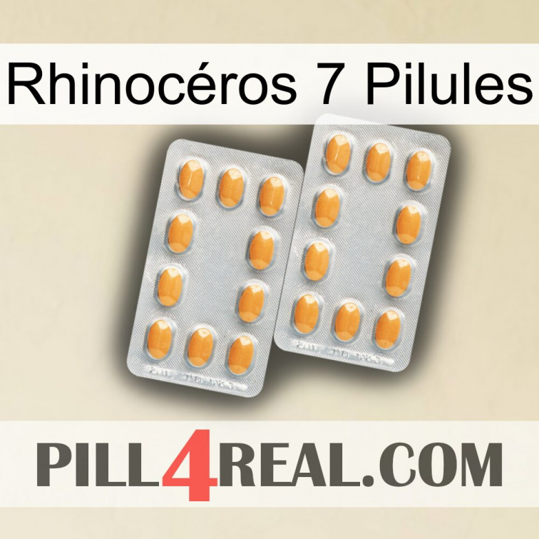 Rhinocéros 7 Pilules cialis4